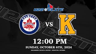 Brampton Canadettes vs Kingston Junior [upl. by Neggem]