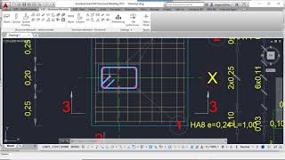 COMMENT FAIRE DE BON PLAN DARMATURE DE LA SEMELLE SUR ROBOT ET AUTOCAD STRUCTURAL DETAILING [upl. by Ezechiel]