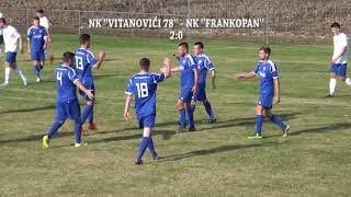 NK VITANOVIĆI 78  NK FRANKOPAN golovi [upl. by Acinemod]