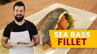 How To Bake A Sea Bass Fillet Like A PRO  Baked Sea Bass [upl. by Annair]