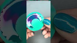 Purple and blue glowie crescent moon gift moon asmr creator jewelry [upl. by Abil317]