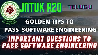 jntuk r20 software engineering important questions  software engineering important questions [upl. by Enigroeg516]