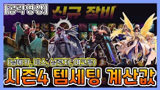 던파모바일 남메카 미스트리스 남런처 여크루 고점 세팅 기댓값시즌4 [upl. by Eeresed73]