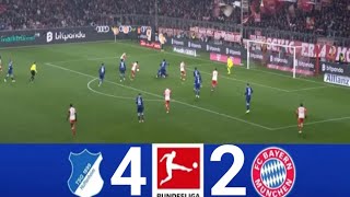 Hoffenheim vs Bayern Munich 42  2024 Bundesliga  Match Highlights [upl. by Cal]