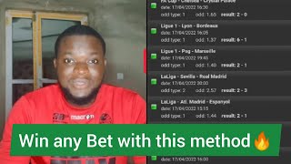 How I won ₦11000 on Bet9ja with this simple trick  Soccer Predictions  Betting Strategy betting [upl. by Harv]