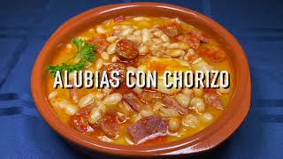 Alubias con Chorizo  Cocina Con Fujita [upl. by Durkee]