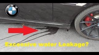 DIY FIX BMW Water leak e63 e64 645ci 650i Repair [upl. by Maribelle]