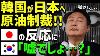 【海外の反応】K国が日本へ原油制〇を発動したが…！日本はノーダメージで断交決定ｗ [upl. by Brockwell]