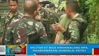 Militar at mga hinihinalang NPA nagbakbakan sa Tapaz Capiz sundalo patay [upl. by Izaak]