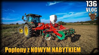 Nowy nabytek Siewnik do poplonów Uprawiam i quotsieję ekoschematquot  Vlog 136 [upl. by Denman867]