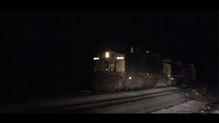 CSX 482 leads CSX M426 as it thunders upgrade at CP60 2224 [upl. by Ocsinarf647]