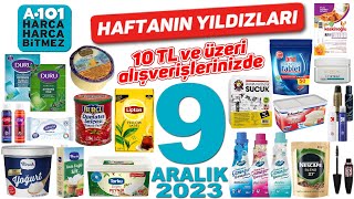 A101 9 ARALIK 2023 KATALOĞU  A101 İNDİRİMİ HAFTANIN YILDIZLARI  A101 TEMİZLİK GIDA İNDİRİMLERİ [upl. by Maddalena261]