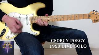 TOTO  Georgy Porgy  1990 Live Solo  Guitar Cover [upl. by Pitarys455]