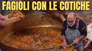 FAGIOLI CON LE COTICHE  Le ricette di Giorgione [upl. by Lennard893]