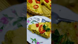 Quiche au poulet et aux champignons 😍 shortsfeed food chickenpierecipe [upl. by Stratton]