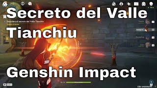 Descubre el secreto del Valle Tianchiu  Genshin Impact [upl. by Kyte]