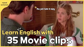 English Speaking and Listening Practice through Movie Clips [upl. by Jarad]