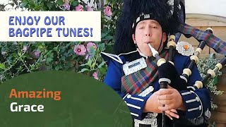 Amazing Grace  Bagpipe Tunes ⭐⭐⭐⭐⭐ [upl. by Starks99]