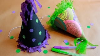 DIY Printable Party Hats [upl. by Ita671]