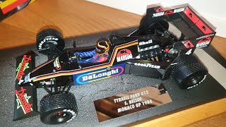 118 Stefan Bellof 1984 Monaco GP  Tyrrell 012  Minichamps Resin  F1 Diecast Review [upl. by Etna]