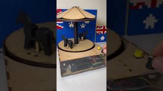 Carousel Ride Demo  Project for Mechanical Systems Design MCEN30021 [upl. by Akahc]