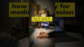 how to study for medical admission📋shorts studytips studymotivation study studyvlog [upl. by Raskin]