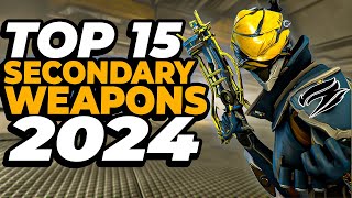 Warframe The Best Secondary Weapons for 2024 [upl. by Ecam903]