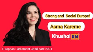 Interview with Asma Kareme European Parliament Candidate 2024 [upl. by Nada]