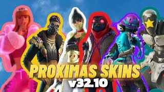 TODAS LAS PROXIMAS SKINS DE FORTNITE ACTUALIZACIÓN V3210  FORTNITE 😱🔥 [upl. by Dalia]