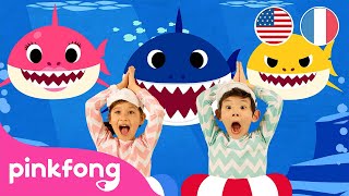 Baby Shark Dance en anglais et en français  Comptines  Pinkfong  Chansons pour Enfants [upl. by Nyleuqaj]