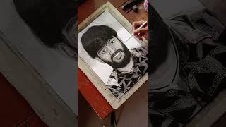 Hanumantha drawing ❤️viralvideo art sketch [upl. by Evilc]