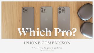 iPhone 13 Pro vs 12 Pro vs 11 Pro – Design Comparison [upl. by Eilyw848]