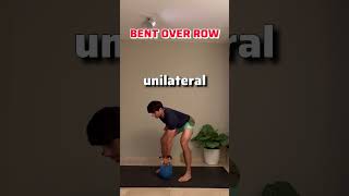 Kettlebell rows bent over or gorilla kettlebellworkoutfitness coreworkout [upl. by Talya]