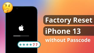 3 Ways How to Factory Reset iPhone 13 without Apple ID or Passcode 2023 [upl. by Berstine777]