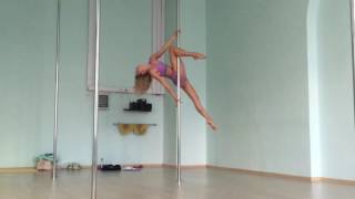 Pole dance choreography Город 312  останусь [upl. by Deys]