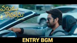 Varudu Kaavalenu  Entry BGM  FULL HD  Naga Shourya  Ritu Varma  4K [upl. by Isle]