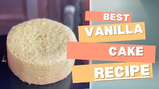 Easy vanilla cake Recipe [upl. by Yeorgi]