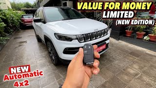 New Jeep Compass 2024 4x2 AT Launched 2399 Lakh  Scorpio Safari se Better [upl. by Aibonez]