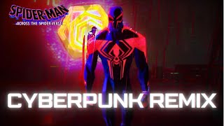 SPIDERMAN 2099 Miguel OHara Theme  CYBERPUNK REMIX  MENACE [upl. by Qidas]