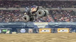 Monster Jam Indianapolis The Black Pearl Freestyle  2424 [upl. by Kimberlyn]