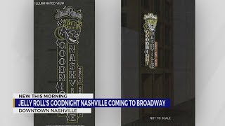 Jelly Rolls Goodnight Nashville coming to Broadway [upl. by Licastro]