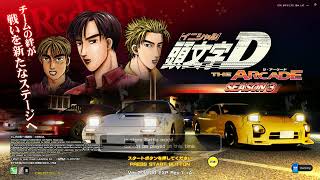 INITIAL D THE ARCADE SEASON 3  SEGA ALLS  4K PC ARCADE TEST 1 TIME ATTACK STAGE 12 PORCHSE 911 [upl. by Newel351]