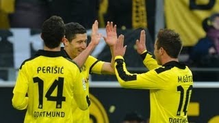 Tor 21 Robert Lewandowski Borussia Dortmund  Greuther Fürth 31 Bundesliga 12 Spieltag BVB [upl. by Roe372]