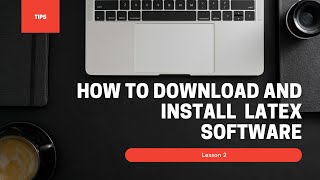 How to Download and Install LaTex Software  LaTex Tutorial  Beginners  Full Course  Tamil latex [upl. by Odiug]