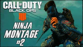 BLACK OPS 4  NINJA MONTAGE 2 Funny Moments Ninja Defuse Knifing Feed amp More [upl. by Nnewg]