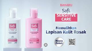 SafiSensitiveCare Probiotik amp Niacinamide Pulihkan Lapisan Kulit Rosak [upl. by Elke]