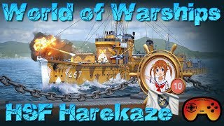 Geheimtipp HSF Harekaze 3 Schiffe in 1 1285 in World of Warships Deutsch  Gameplay [upl. by Yellehs576]