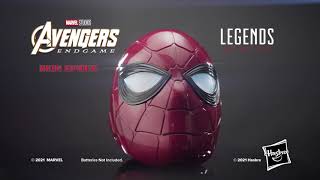 Casco de Iron Spider electrónico de Marvel Legends  Disponible en Phantom [upl. by Anerac]