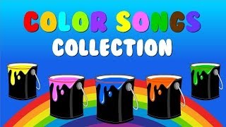 quotColor Songs Collection Vol 1quot  Learn Colors Sing Colors Nursery Rhymes [upl. by Pietra735]