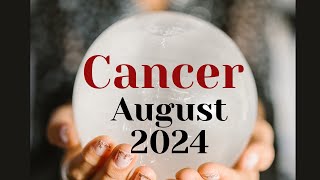 Cancer August This Is BIG XL 💥💥😲🎉🎉August 2024 [upl. by Catrina595]